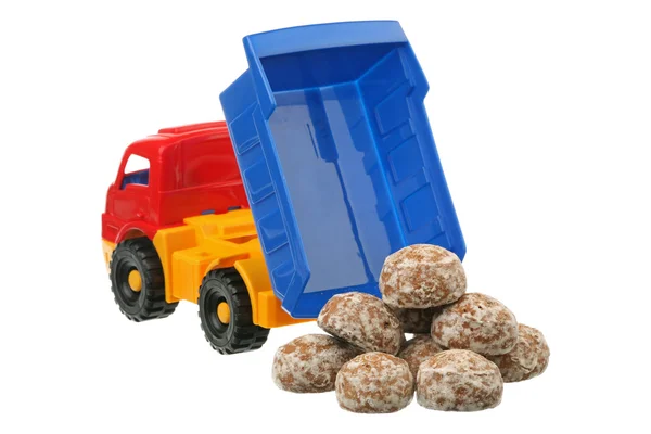 Fűszer-sütemények és a teherautó — Stock Fotó