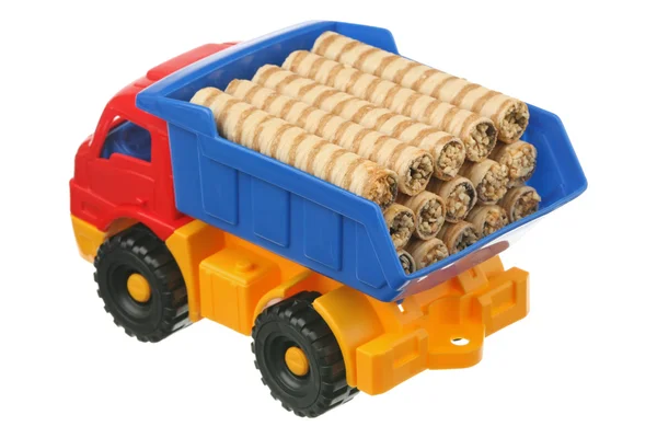 Słodycze i ciężarówki — Zdjęcie stockowe