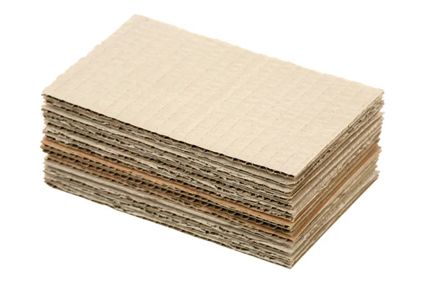 Pilha de papelão — Fotografia de Stock