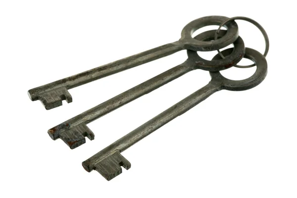 Τρία παλιά κλειδιά — Φωτογραφία Αρχείου