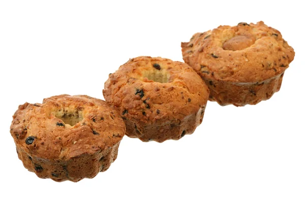 Three fruitcakes — Stock Photo, Image