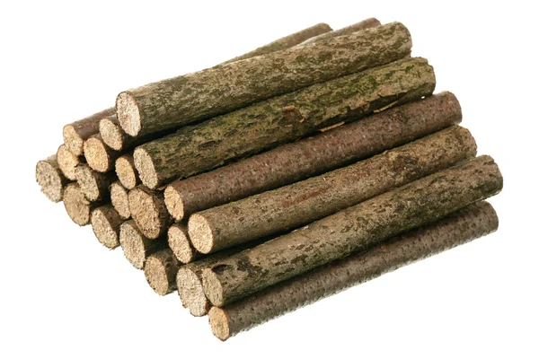 Pile of logs — Stock Photo, Image