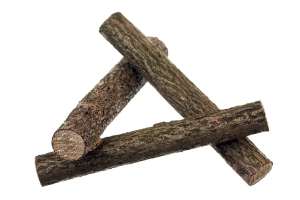 Three logs — Stock Photo, Image