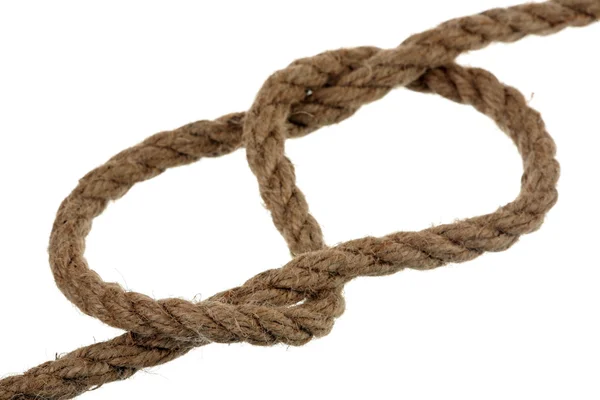 Figure-eight knot — Stock Photo, Image
