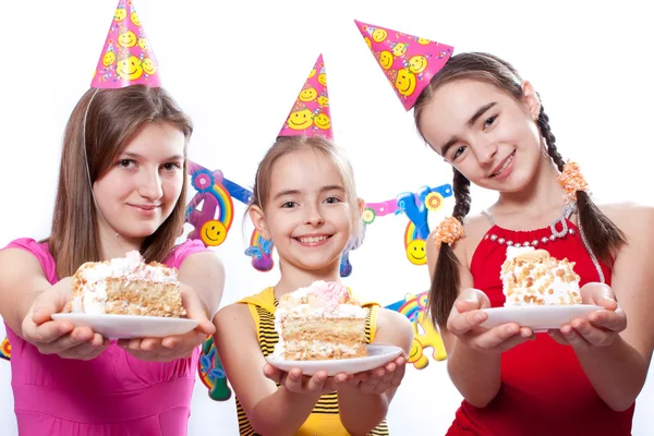 Vtipné narozeninové party — Stock fotografie
