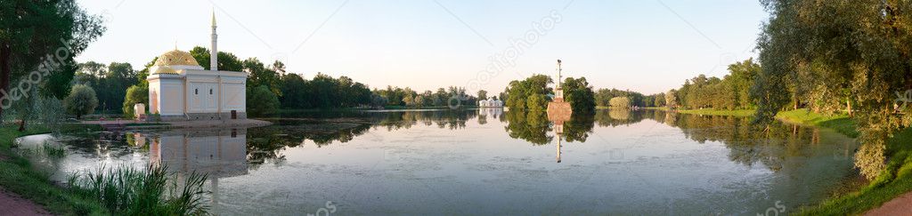 Catherine park in Tsarskoye Selo