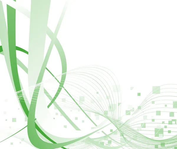 Зелений абстрактний технологічний фон — стоковий вектор