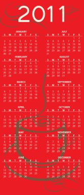 kalender voor 2011