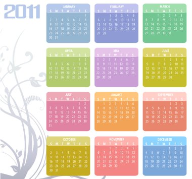 kalender voor 2011