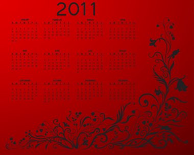 kalender voor 2011