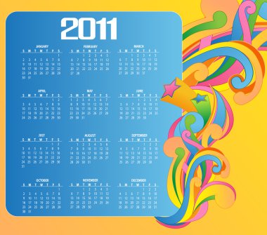 kalender voor 2011