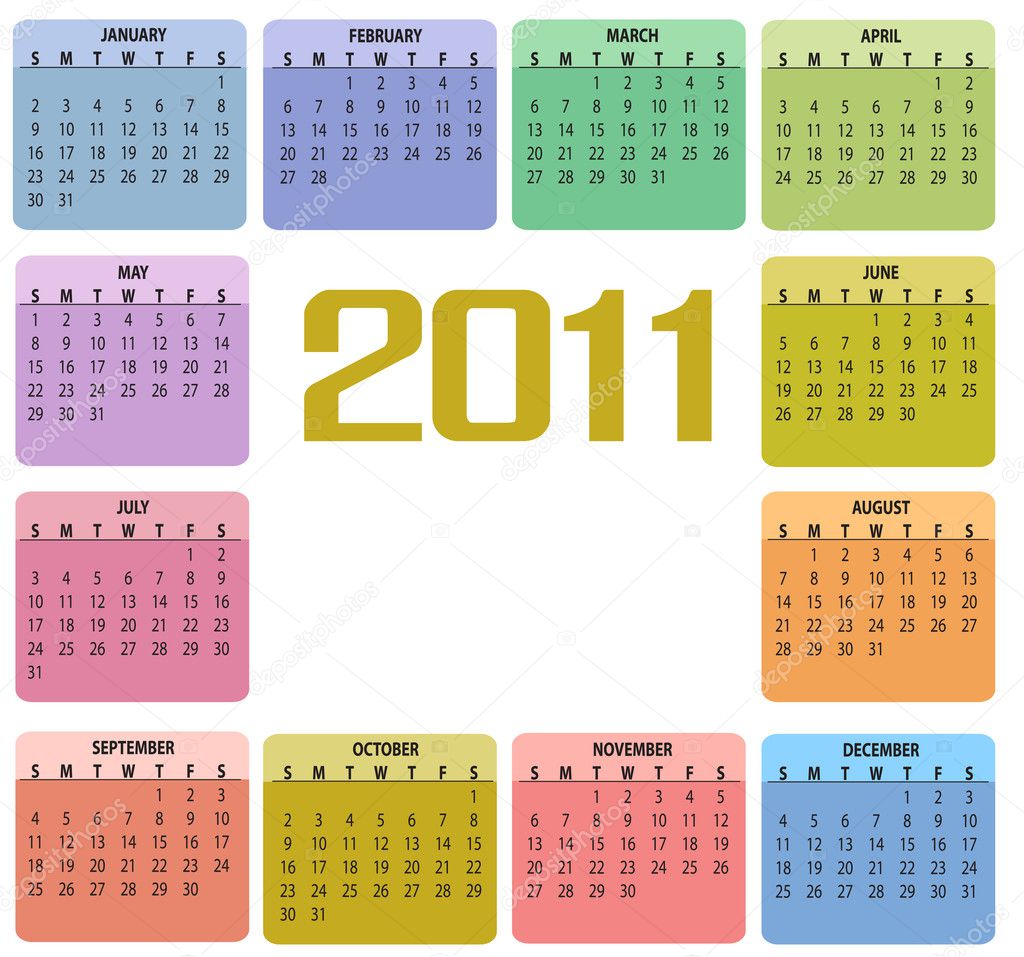 Calendar for 2011