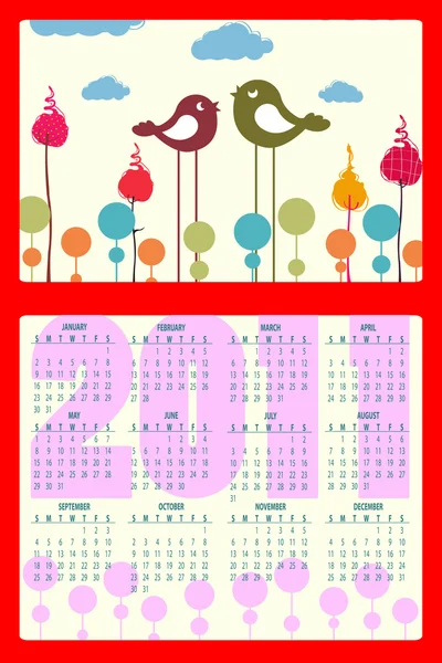 Calendario per il 2011 — Foto Stock
