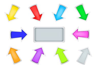 Simple arrows clipart