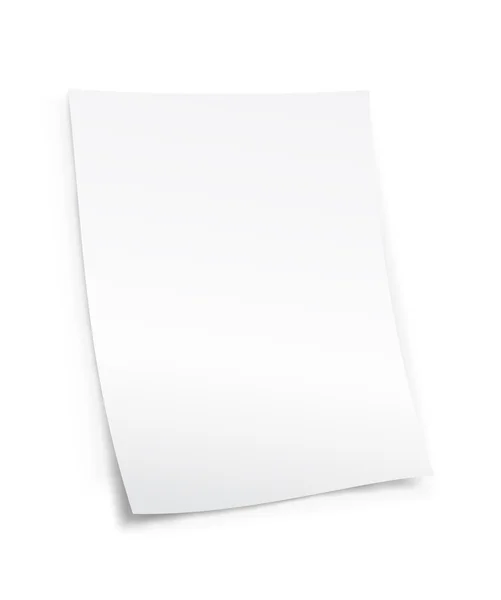 Φύλλο χαρτιού — Διανυσματικό Αρχείο