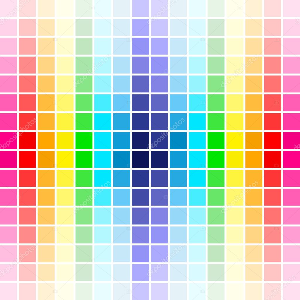 The beautiful gradient rainbow colors palette, background design