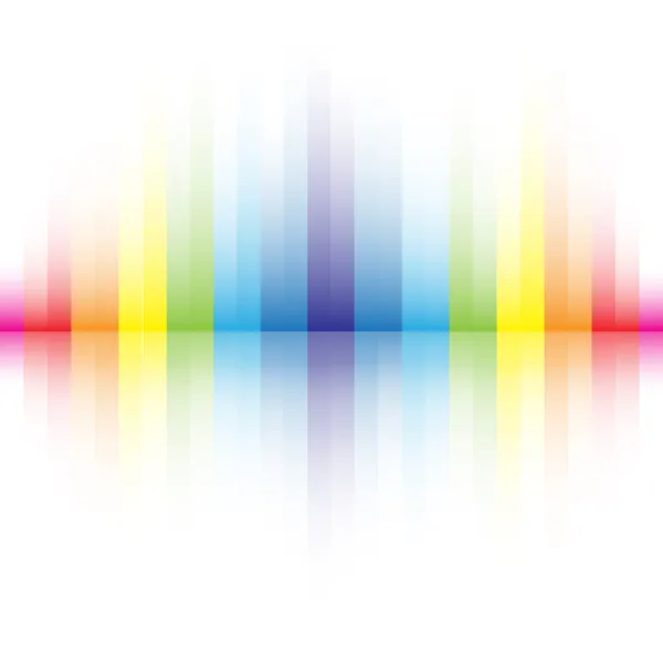美しいグラデーション虹色の背景デザイン — ストックベクタ