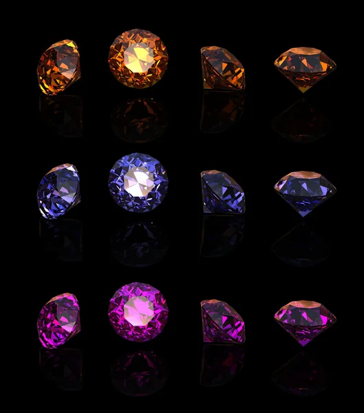 Collezioni di gemme — Foto Stock
