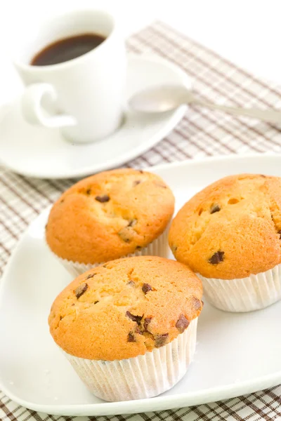 Muffins and Coffee — Stock Photo, Image