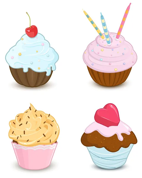 Petits gâteaux — Image vectorielle
