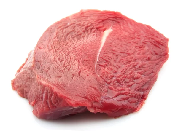 Crude Meat White Background — Stock Photo, Image