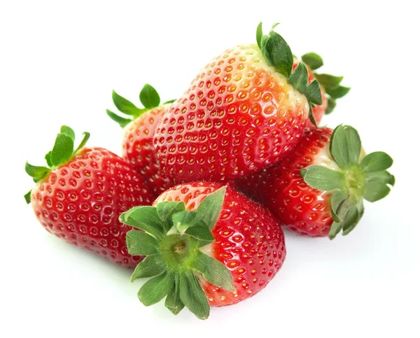 Saftige Erdbeeren — Stockfoto