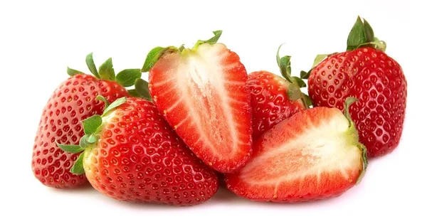Saftige Erdbeere — Stockfoto