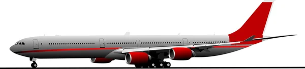 Avião Aeródromo Ilustração Vetorial — Vetor de Stock