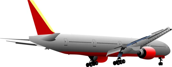 Avião Ilustração Vetorial — Vetor de Stock