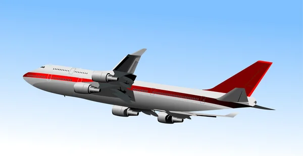 Avião Ilustração Vetorial —  Vetores de Stock