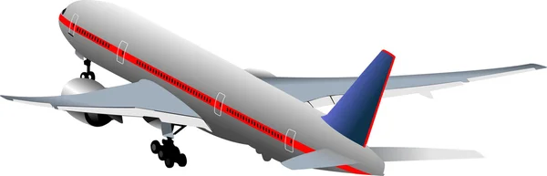 Airplane Vector Illustration — Stock Vector
