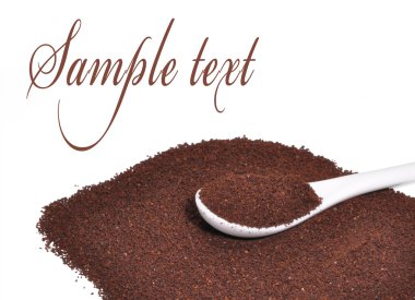 Ground coffee clipart