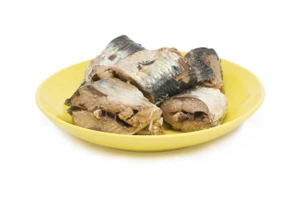 stock image Pilchard on a dish