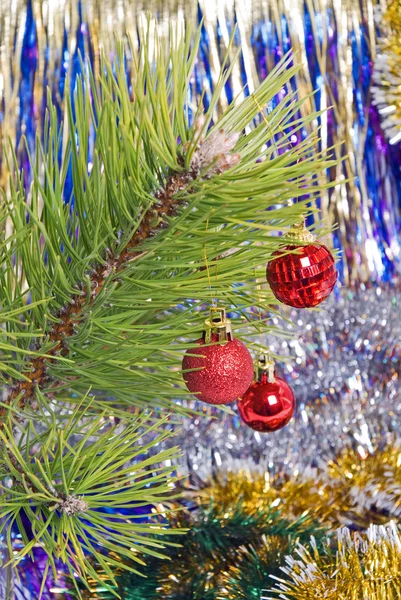 Addobbi dell'albero di Natale — Foto Stock