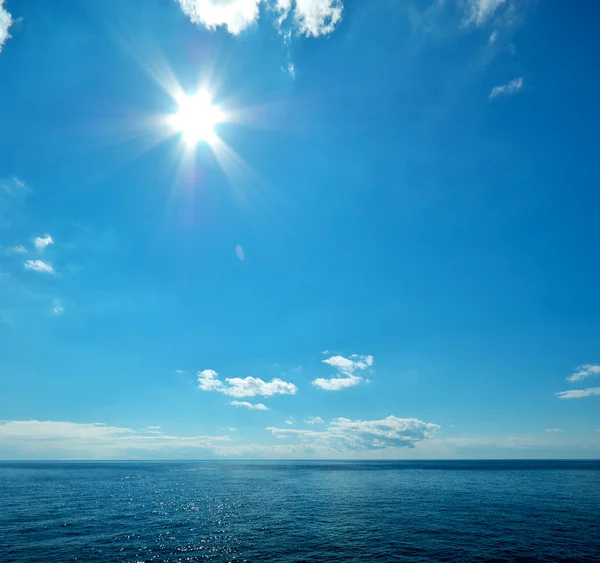 Krásný výhled na moře horizont — Stock fotografie