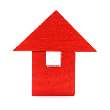 Kırmızı oyuncak ev