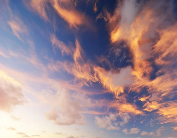 Cerul pe foc — Fotografie, imagine de stoc