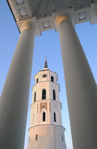 Vilnius katedral çan kulesi — Stok fotoğraf