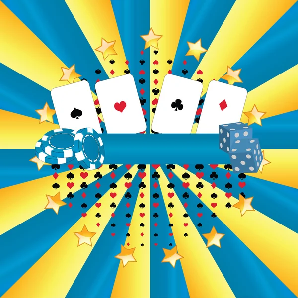 stock vector Banner Casino