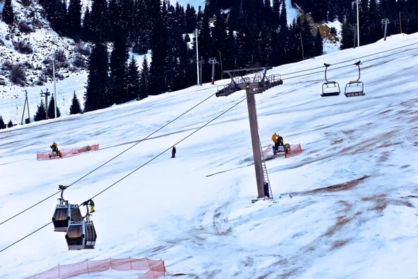 Rute ski — Stok Foto