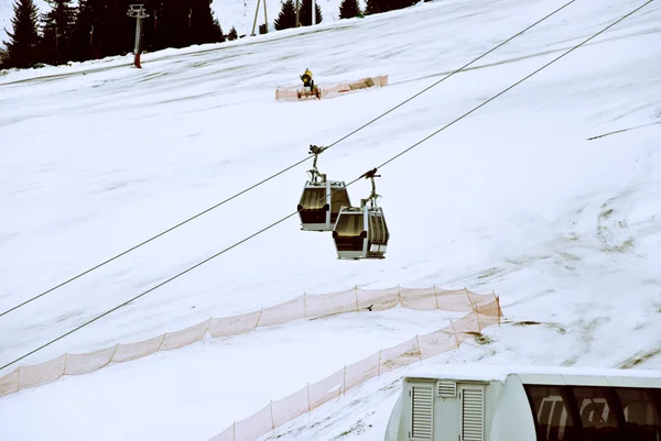 Ski διαδρομή — Φωτογραφία Αρχείου
