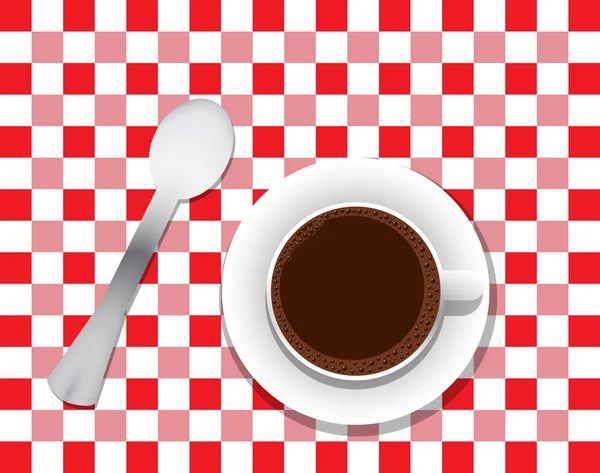 Kop kaffe – Stock-vektor