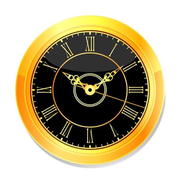 Классические часы — стоковый вектор