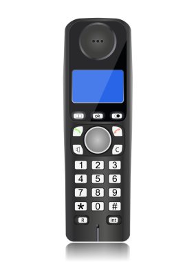 Cordless phone clipart