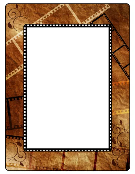 Photo Frameworks Old Paper Filmstrip — Stock Photo, Image