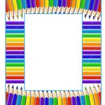Pencil border — Stock Vector © jenny1900 #3394992