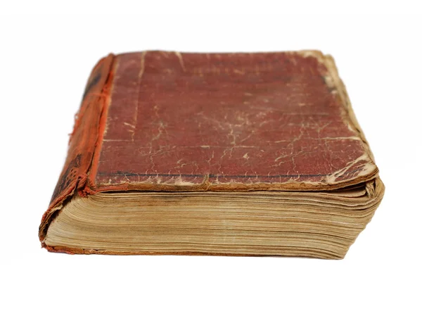 Vecchio libro malconcio — Foto Stock