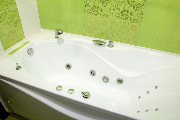 Contemporary Luxury Bathtub Hydromassage — Stock Photo, Image