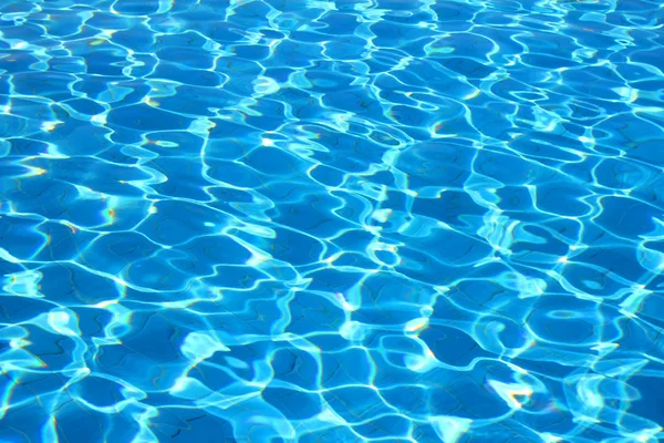 青緑色の水の背景をリップルします。 — ストック写真