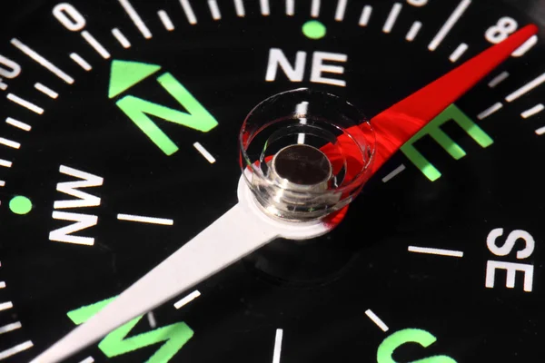 Šipka kompasu a měřítku — Stock fotografie